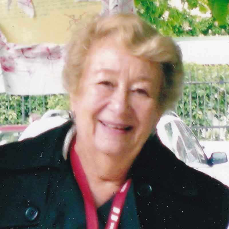Lisa and son Larry in Vienna in 2000 attending a conference for Holocaust survivors hosted by the Austrian government. 