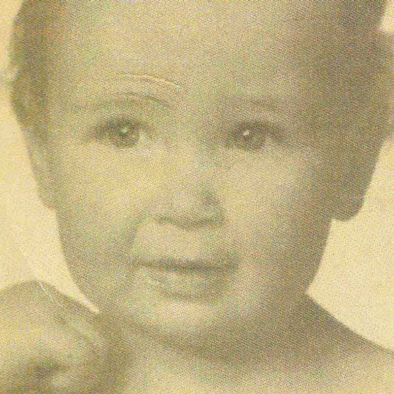 Lisa’s passport photo. By sheer luck, her father was able to secure passports and visas for himself and his family at the start of the war.