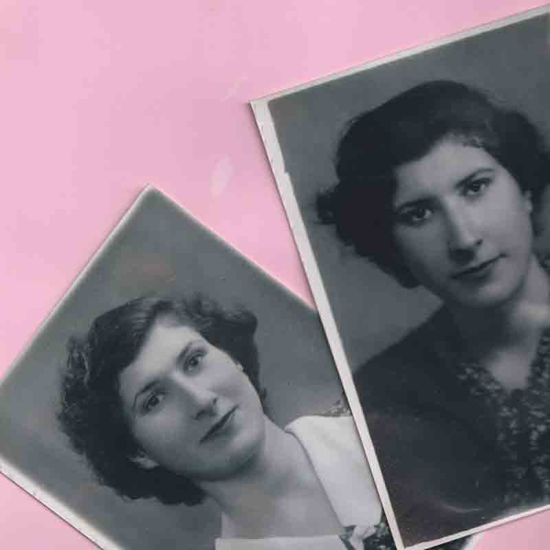 Yulia age 18 (left) and 19 (right) in Kharkov. 